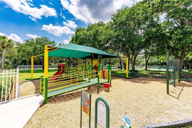 view of playground