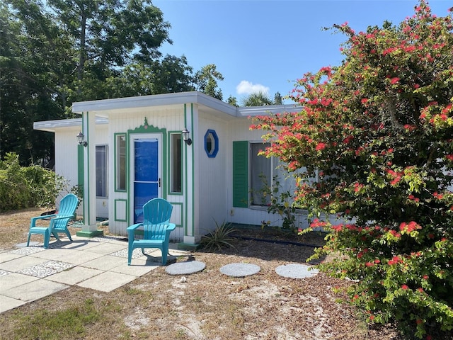 exterior space with a patio area