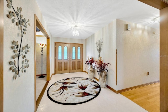 entryway featuring light wood-type flooring