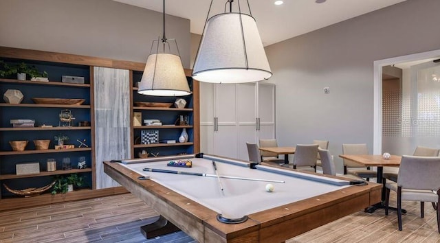 rec room featuring billiards