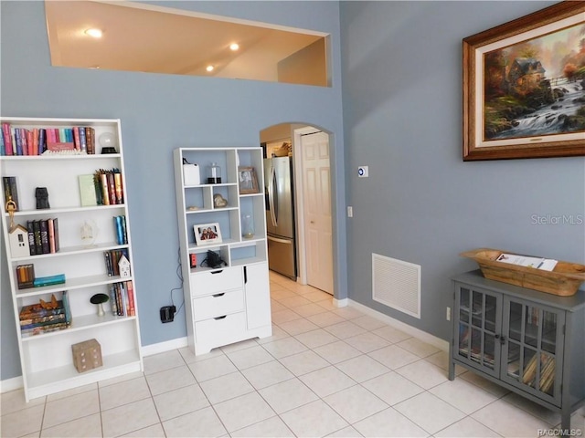 1874 W Pearson St, Hernando, FL 34442 - interior space with built in features and light tile patterned floors
