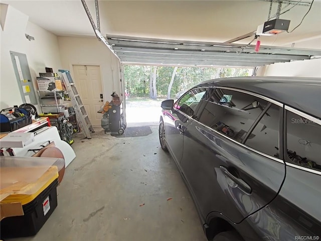 1874 W Pearson St, Hernando, FL 34442 - garage with a garage door opener
