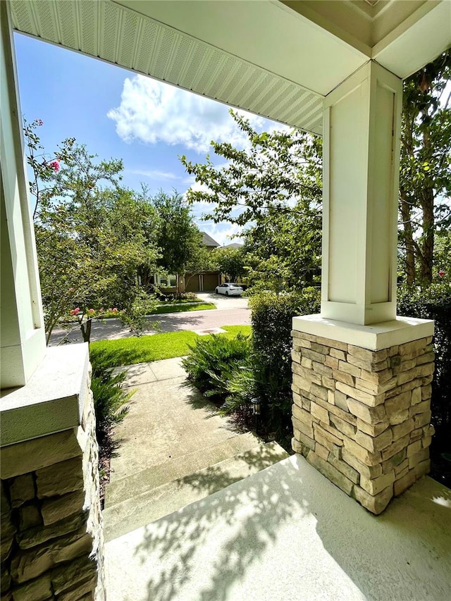 view of patio