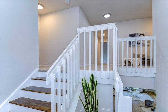 20131 Nob Oak Ave, Tampa, FL 33647 - stairs with wood finished floors