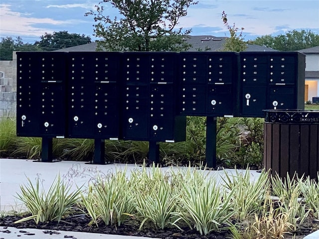 view of home's community featuring mail boxes