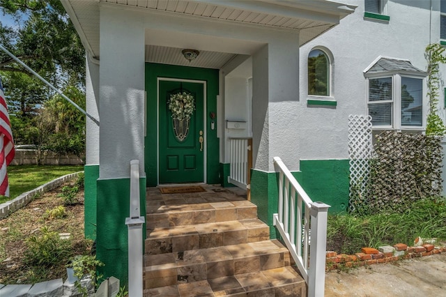 view of entrance to property