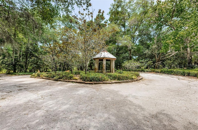 view of home's community featuring a gazebo