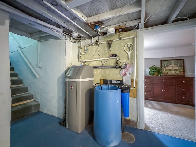 view of utility room