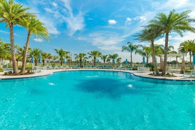 view of swimming pool