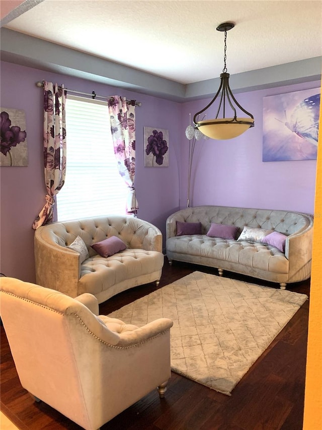 32502 Summerglade Dr, Wesley Chapel, FL 33545 - living area featuring wood finished floors