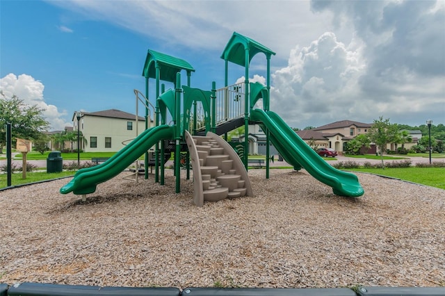 view of play area