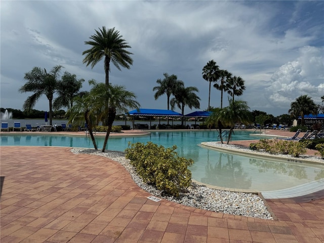 view of swimming pool