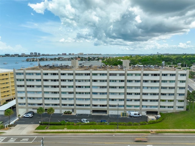 view of property featuring a water view