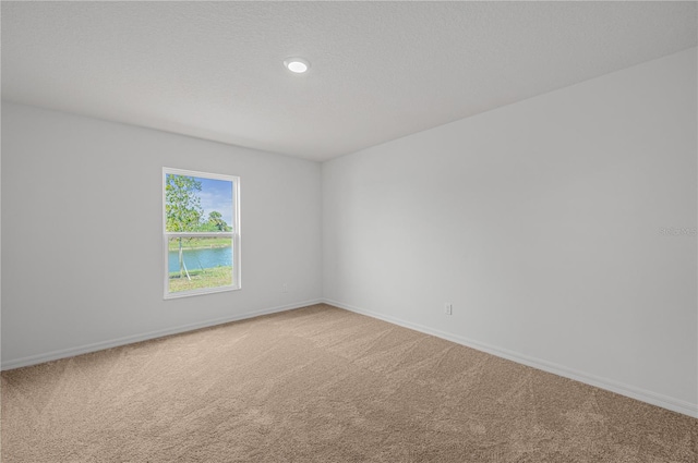 unfurnished room featuring carpet