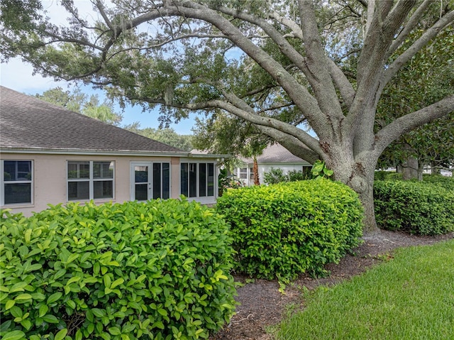 view of side of property