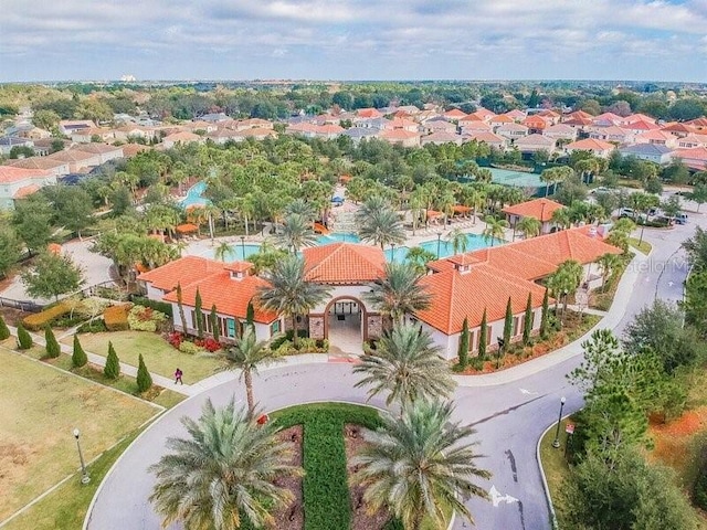 7472 Oakmoss Loop, Davenport, FL 33837 - bird's eye view of a pool area