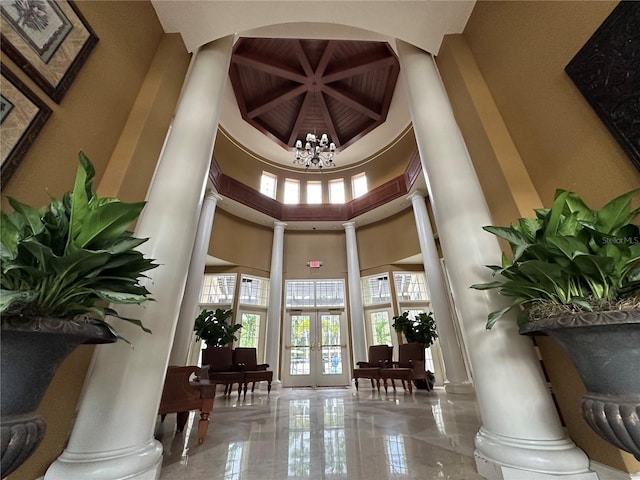 view of building lobby