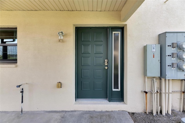 view of property entrance