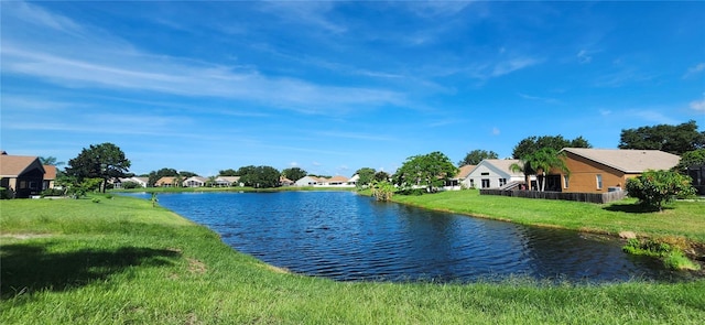 property view of water