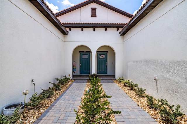 view of property entrance