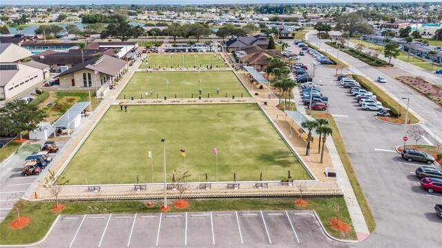 609 Fox Hills Dr, Sun City Center, FL 33573 - bird's eye view