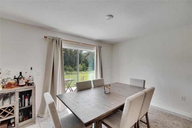 view of dining room