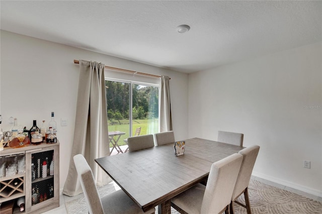 view of dining room