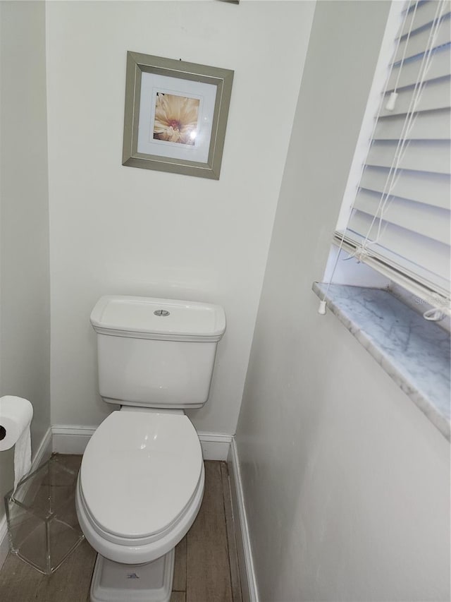 bathroom with toilet