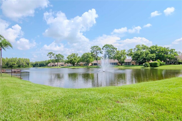 view of water feature