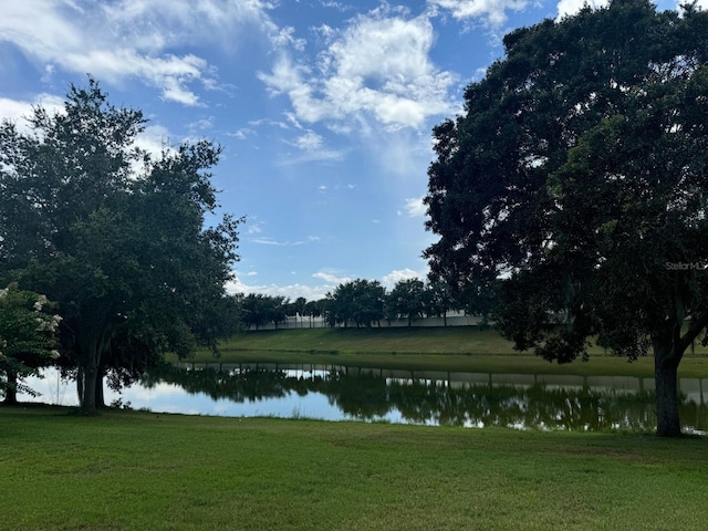 view of water feature