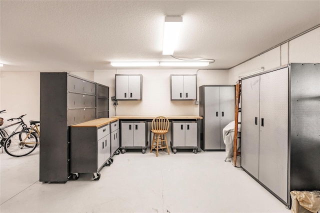 210 Lakeview Dr, Anna Maria, FL 34216 - basement with a textured ceiling