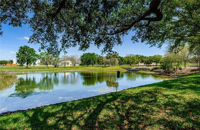 property view of water