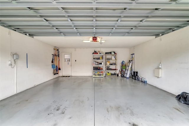 11329 Emerson Lake Dr, Riverview, FL 33578 - garage with a garage door opener