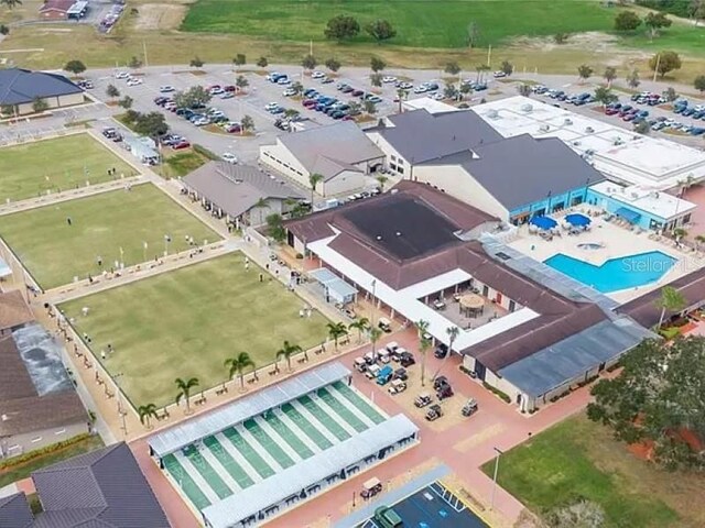 809 Chipper Dr, Sun City Center, FL 33573 - bird's eye view