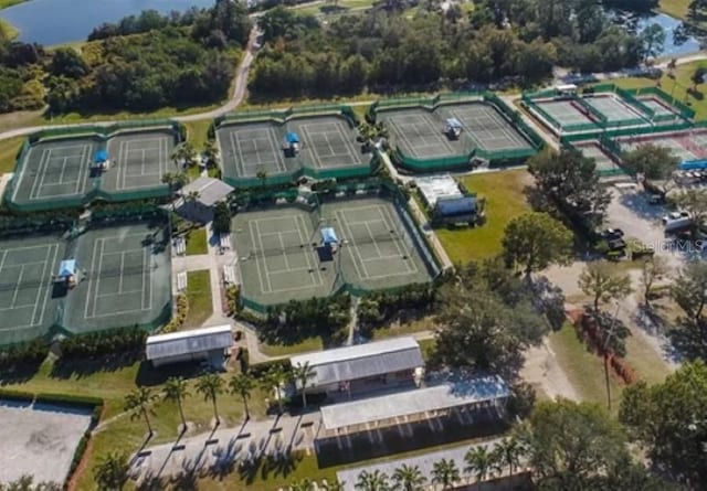 809 Chipper Dr, Sun City Center, FL 33573 - bird's eye view