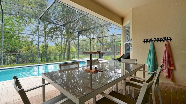 sunroom featuring a wealth of natural light