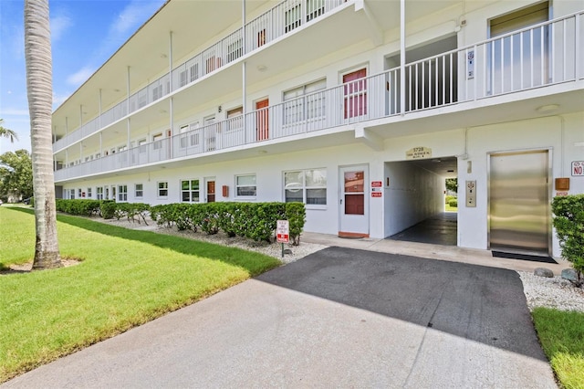 view of property featuring elevator