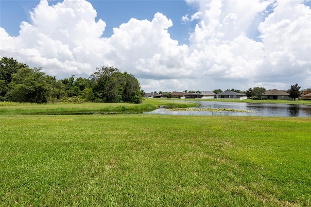 property view of water