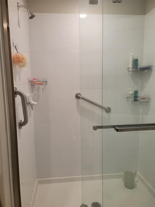 bathroom with walk in shower