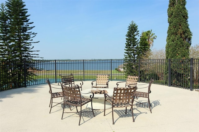 view of patio