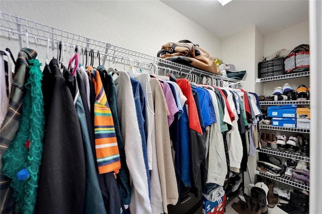 view of spacious closet