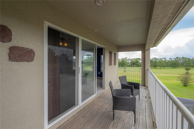view of deck