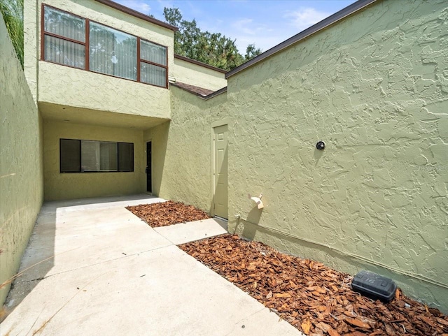 exterior space featuring a patio area