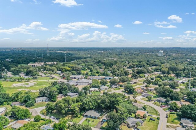 1611 Stevenson Dr, Clearwater, FL 33755 - aerial view of a heavily wooded area