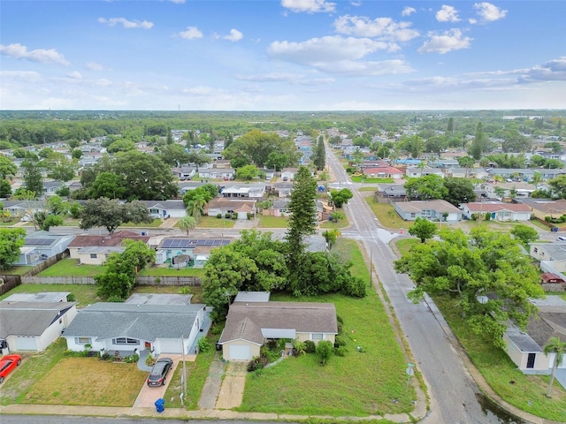 aerial view