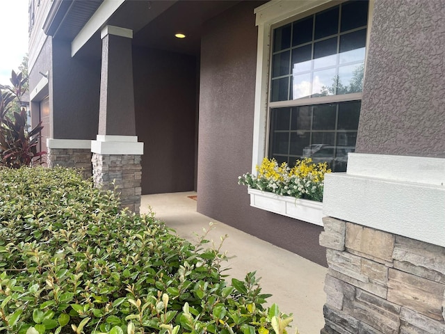 view of property entrance