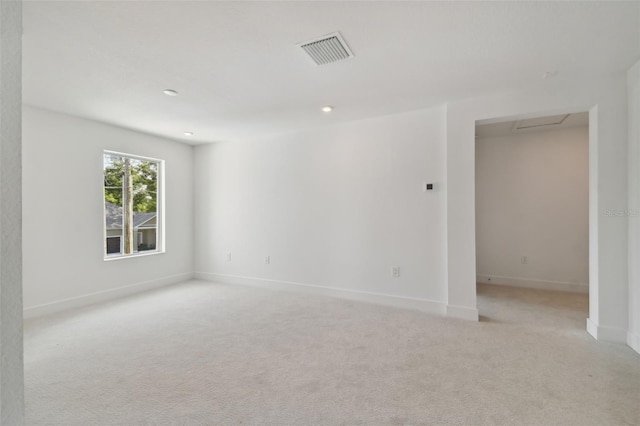 210 E Janette Ave, Tampa, FL 33603 - empty room featuring visible vents, light carpet, and baseboards