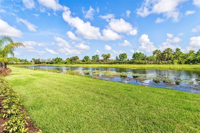 property view of water