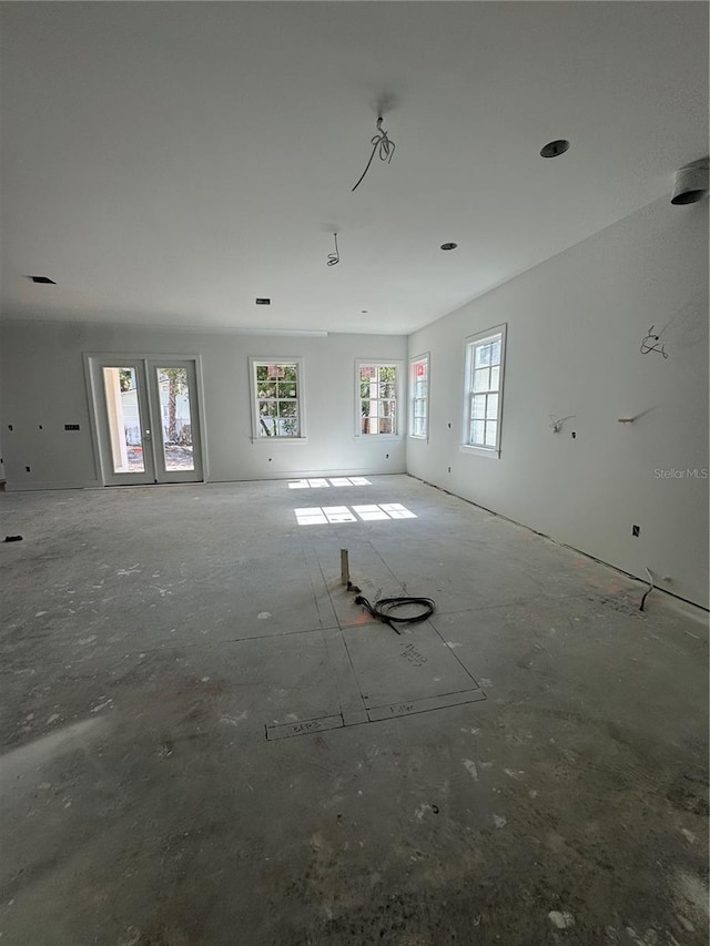 spare room featuring plenty of natural light