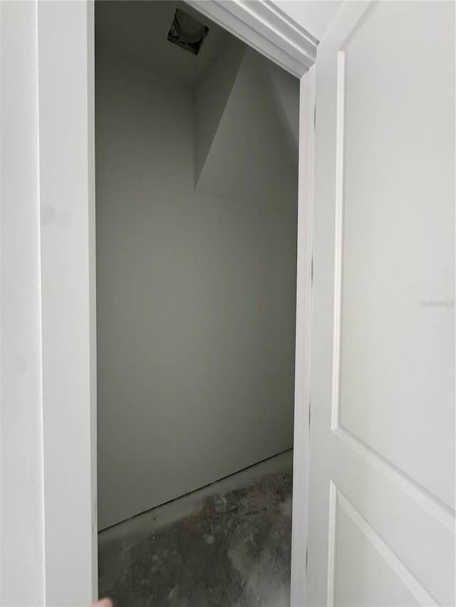 view of closet